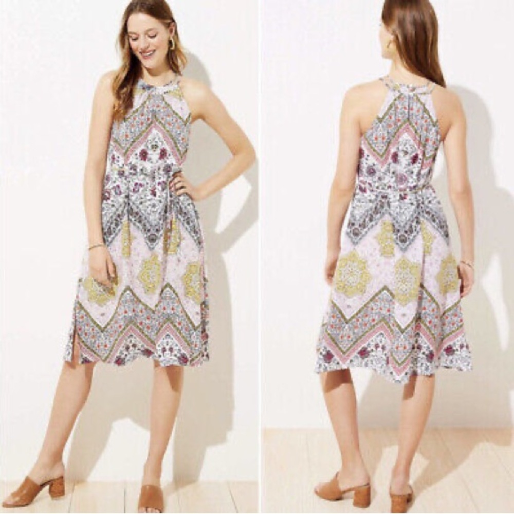 Patterned Dress from Loft